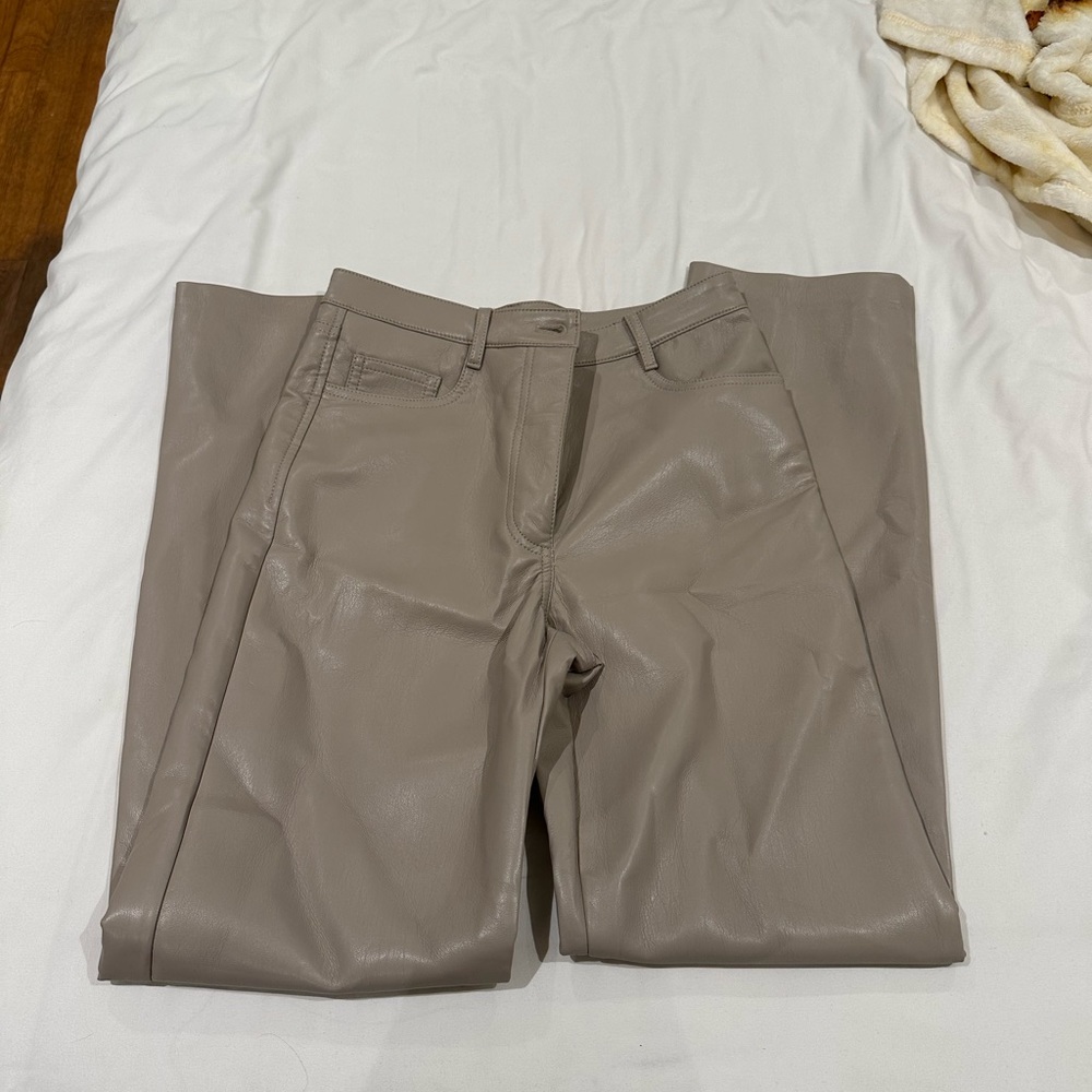 Aritzia leather pants